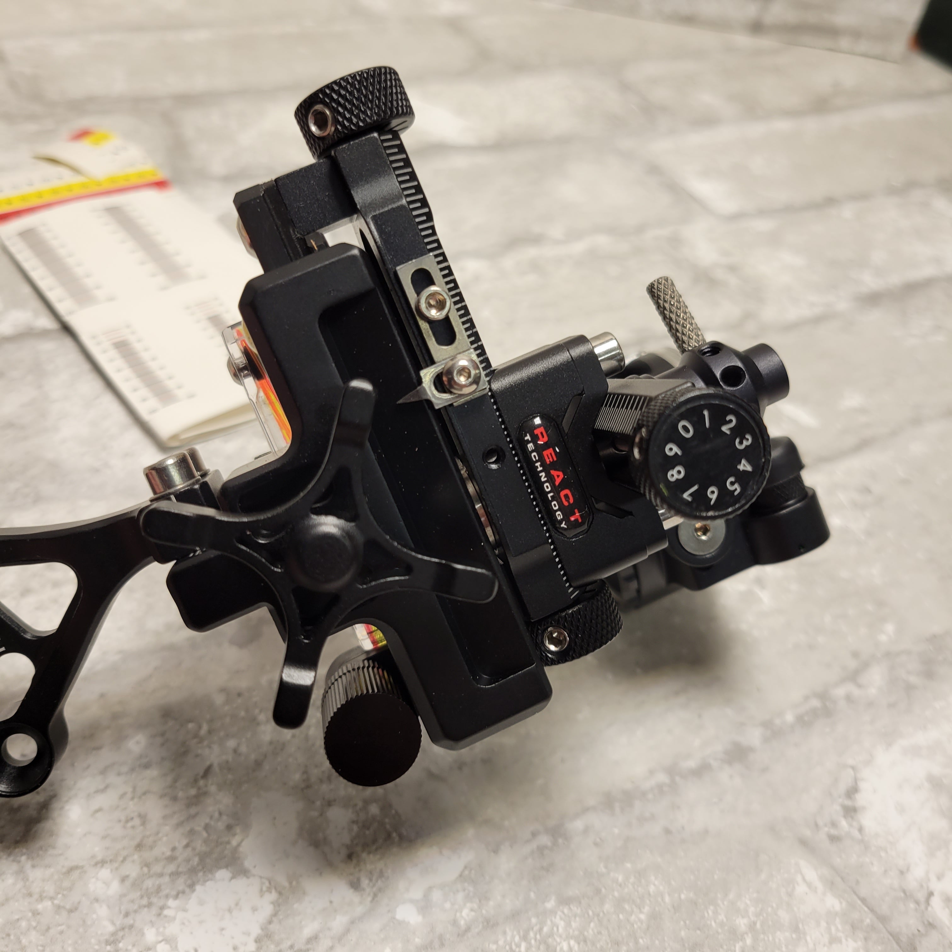Trophy Ridge AS701R19 React One Pro Bow Single Pin .019 Right Hand Sight *READ* (8010990813422)